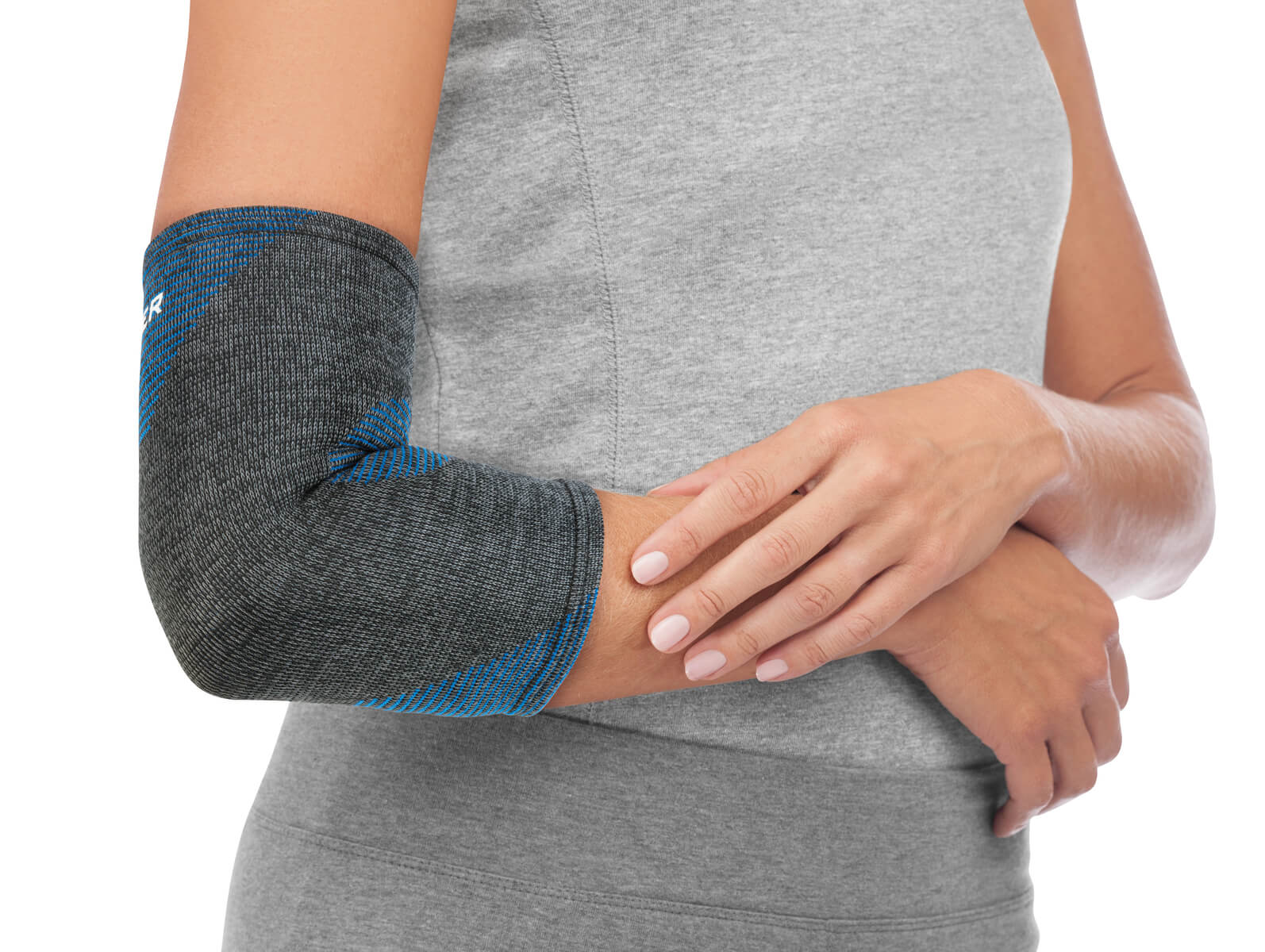 Mueller 4-Way Stretch Premium Knit Elbow Support, bandaż na łokieć